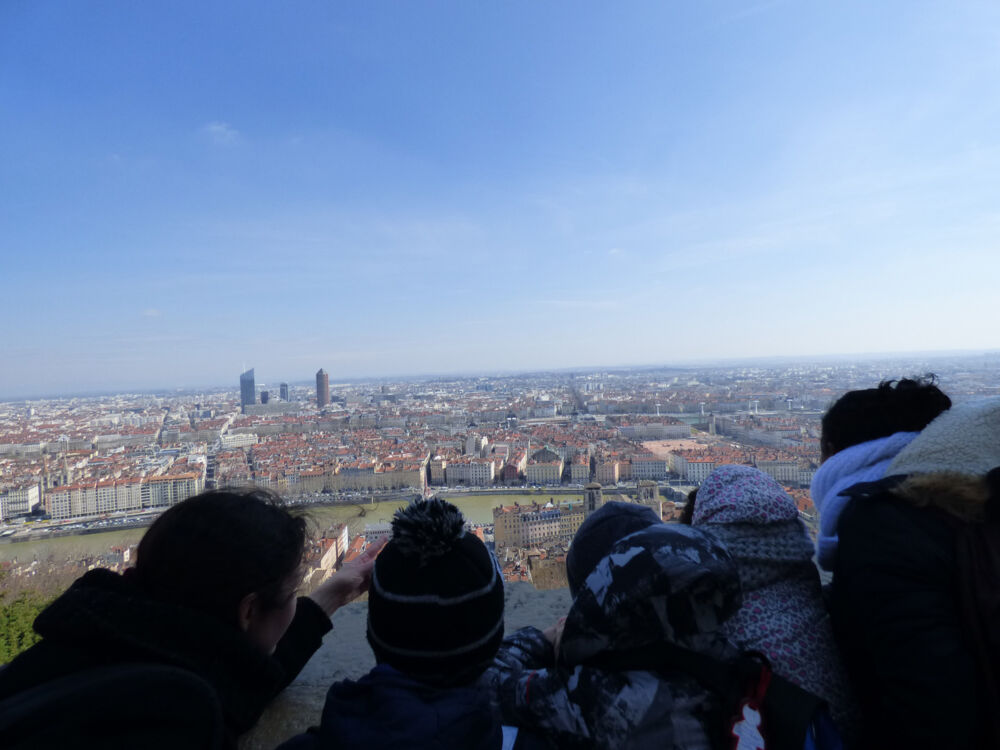 Une vue panoramique sur la ville d'Illhaeusern.