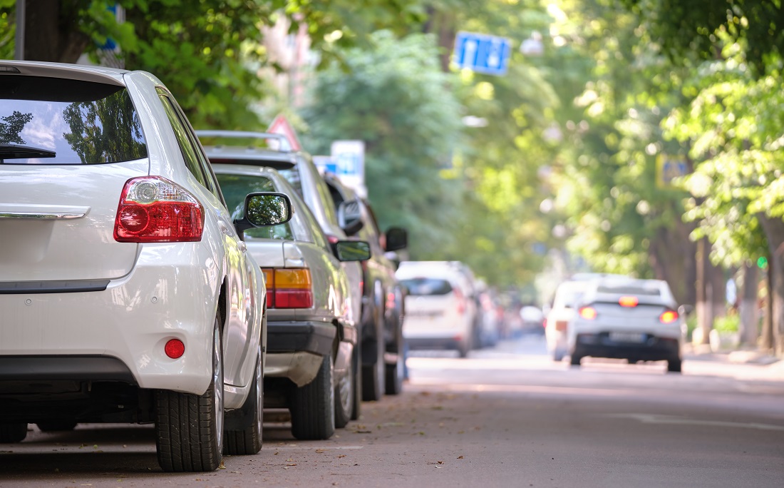 Voiture en stationnement