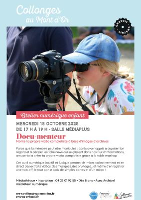affiche atelier docu-menteur