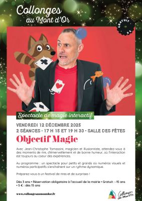 affiche objectif magie