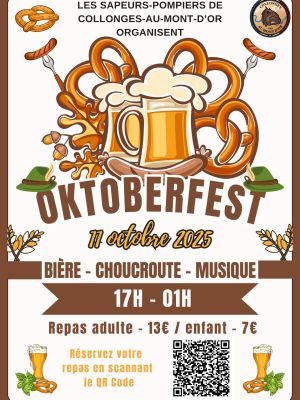 affiche soirée Oktoberfest