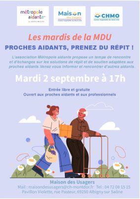 Affiche Les mardis de la MDU