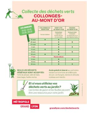 planning collecte déchets verts automne 2025