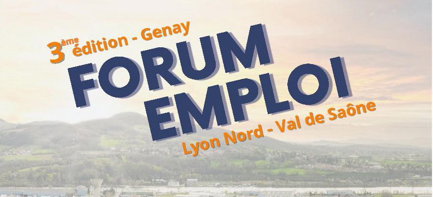 visuel 3e forum emploi Lyon Nord-Val de Saône