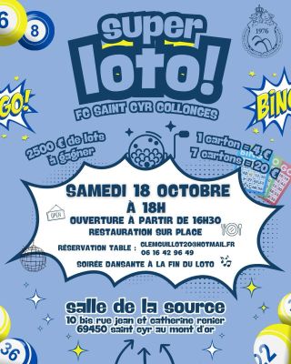 affiche loto foot