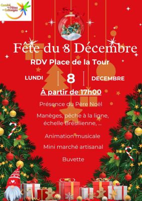 affiche animations 8 décembre