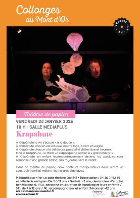 affiche spectacle Krâpâhute