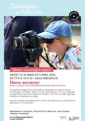 affiche atelier documenteur