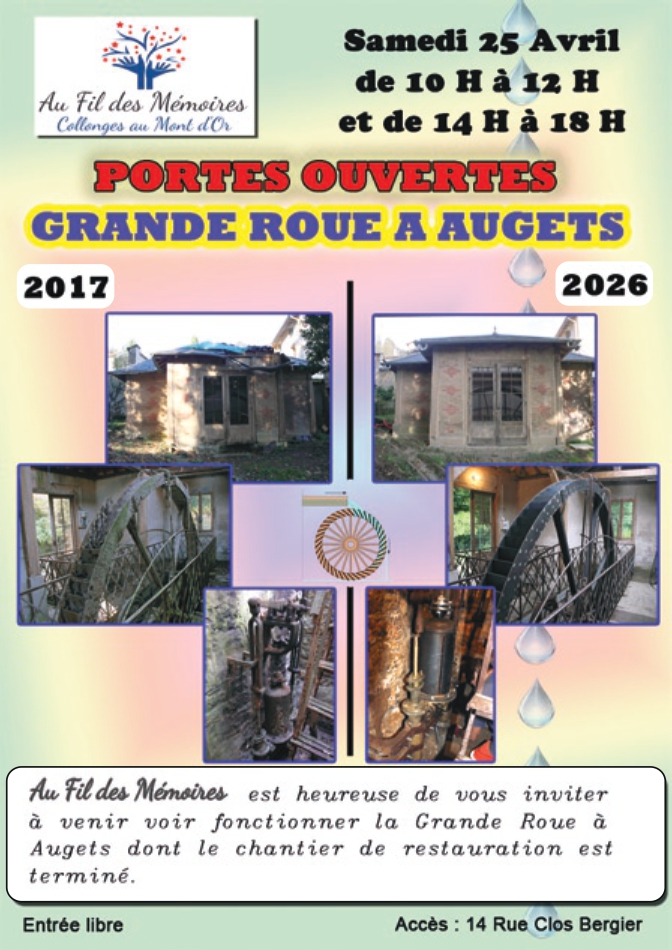 affiche portes ouvertes Grande Roue à Augets