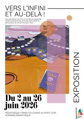 affiche exposition périscolaire