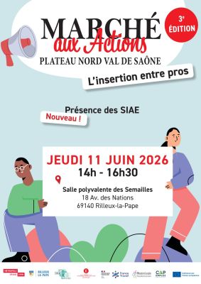 affiche marché aux actions