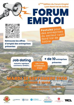 affiche forum emploi