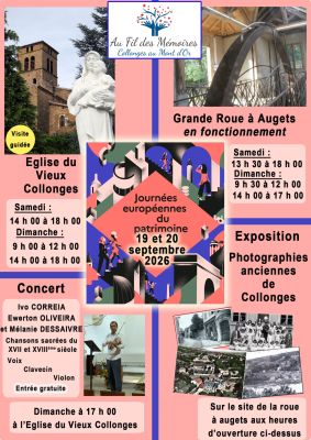 affiche Journées Européennes du Patrimoine
