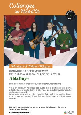 affiche concert AblaBôye