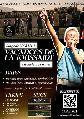 stage foot Toussaint