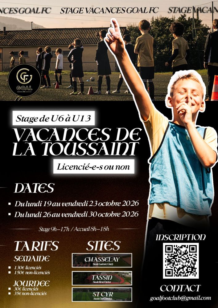 stage foot Toussaint